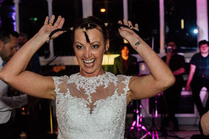 Bride Supports Her Terminally Ill Groom By Shaving Her Head At Their Wedding
