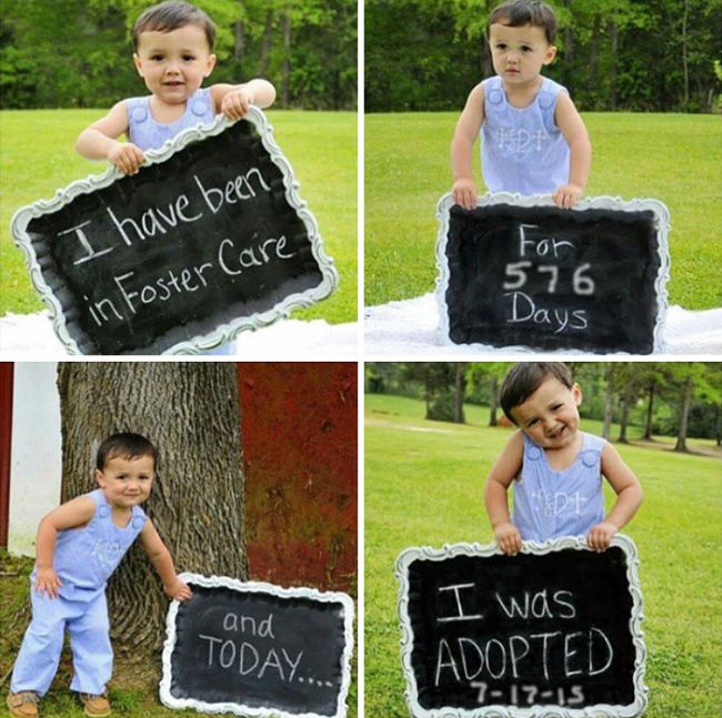 Heartwarming Photos Of Kids Who Were Adopted By Loving Families