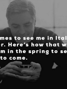 George Clooney Explains His Process For Inviting Bill Murray To Italy