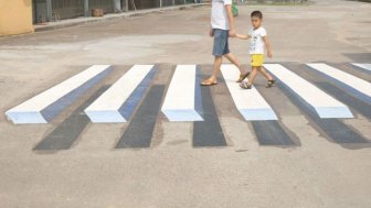 India Is Using 3D Paintings To Inspire Drivers To Slow Down