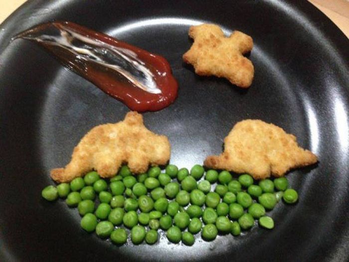 Sometimes Playing With Your Food Can Be More Fun Than Eating It