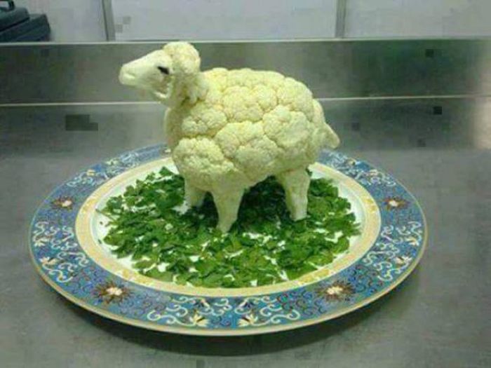 Sometimes Playing With Your Food Can Be More Fun Than Eating It