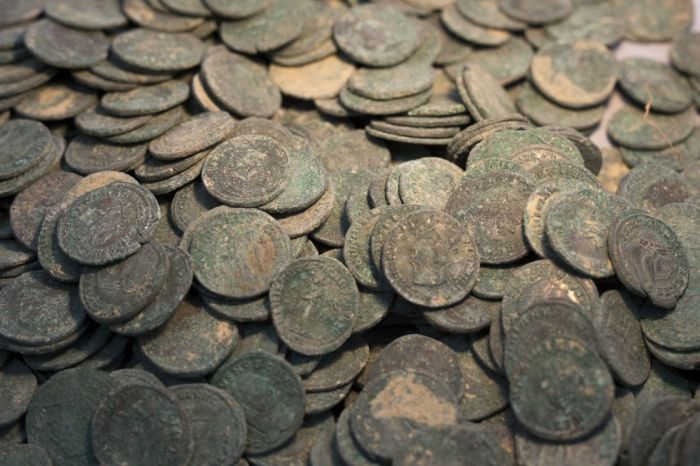 Construction Workers Find 1,300 Pounds Of Roman Coins Discovered In Spain
