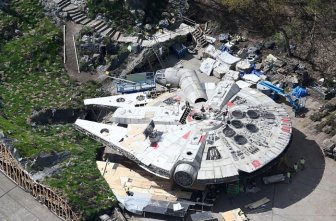 The Millennium Falcon Has Been Spotted On The Set Of Star Wars: Episode VIII