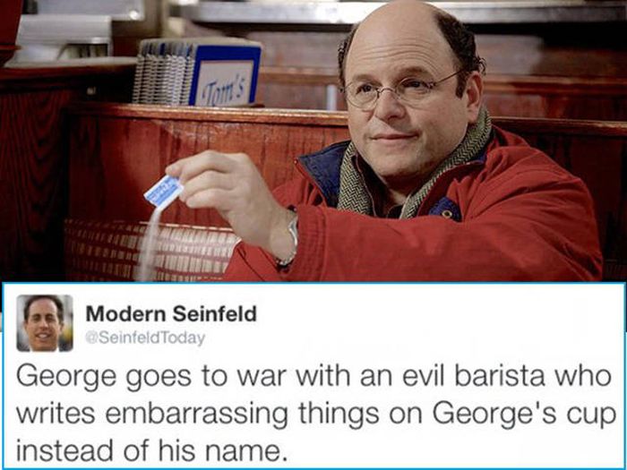 Twitter Account Modern Seinfeld Totally Nails What The Show Would Be Like Today