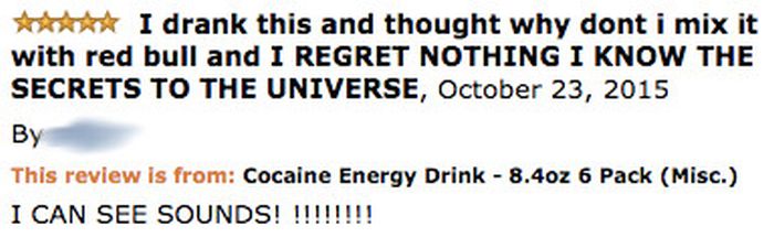 Hilarious Energy Drink Reviews From Amazon That Point Out The Awful Side Effects