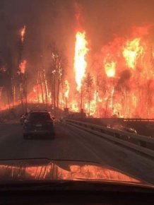 Wildfire Causes Fort McMurray To Be Evacuated