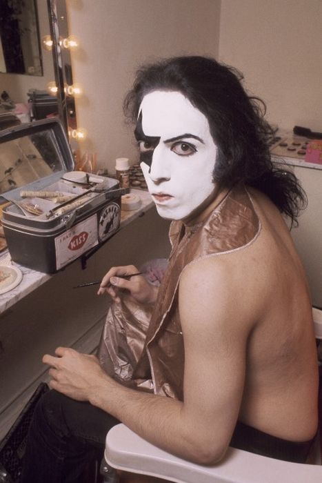 Backstage Photos Of Kiss Getting Ready To Take The Stage