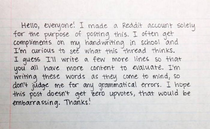 Awesome And Amazing Handwriting Skills That Will Impress You