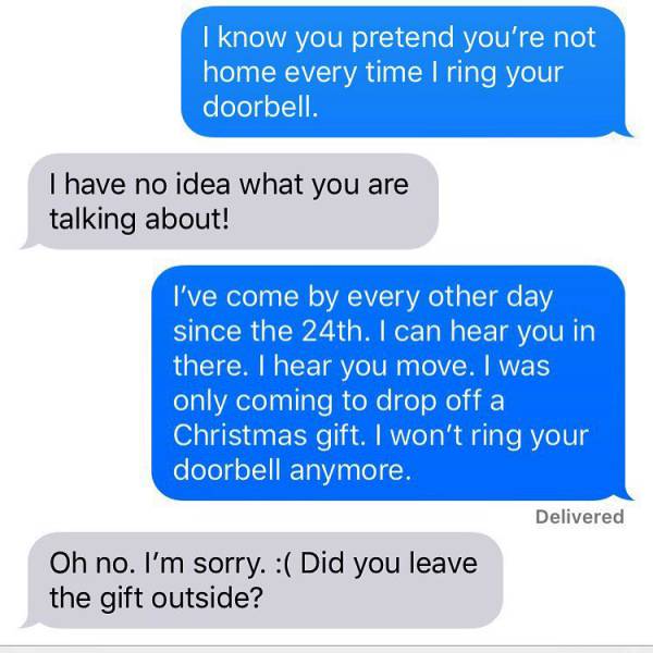 Crazy Neighbors Always Send The Most Terrible Texts