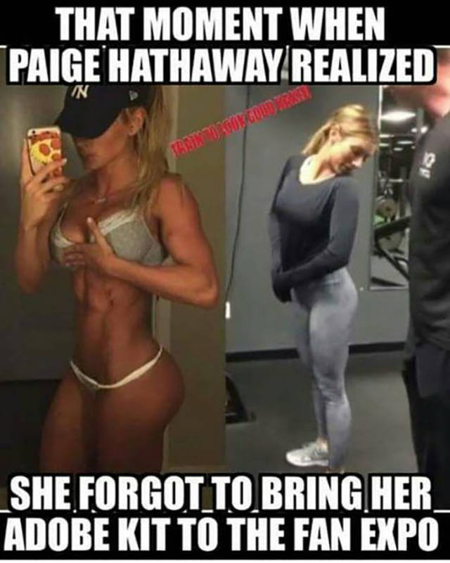 Fans Are Ripping On Fitness Model Paige Hathaway For Using Photoshop