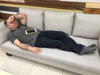 CEO Falls Asleep On The Couch And Wakes Up To Find Out He's A Meme