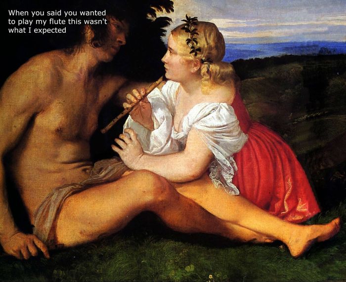 Artistic Masterpieces With Hilarious Captions Courtesy Of The Internet