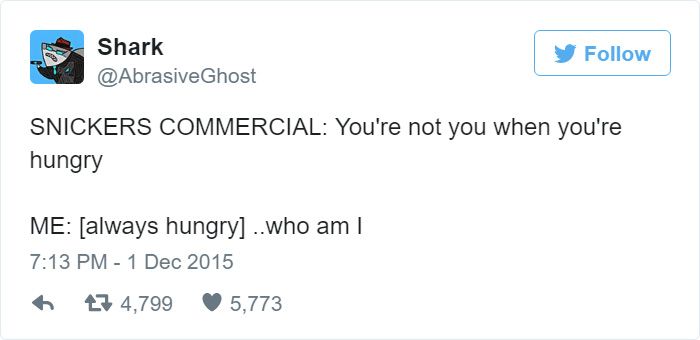 A Compilation Of The Funniest Food Tweets That Twitter Has To Offer