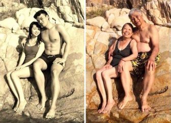 Couples Prove That True Love Is Real By Recreating Old Photos