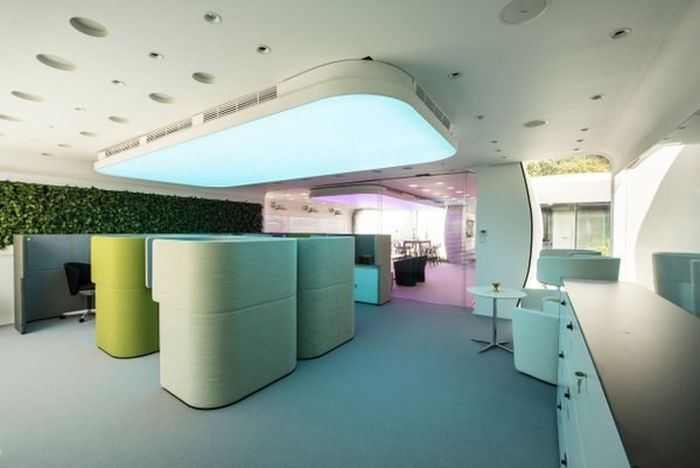 An Inside Look At The World's First 3D Printed Office Building