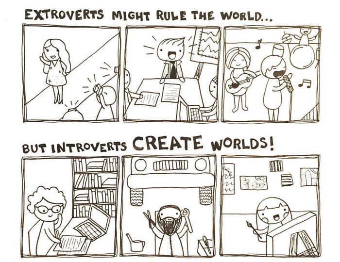 Fun Comics That Will Make Perfect Sense To All The Introverts Out There