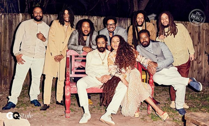 Bob Marley's Family Got Together For Their First Photoshoot In A Decade