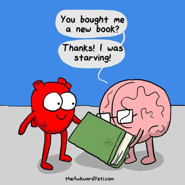 Funny Comics That Show The Biggest Differences Between The Heart And The Mind