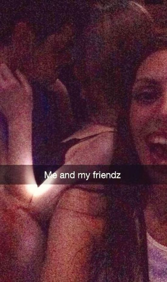 She's been snapping selfies with unsuspecting random couples as they m...