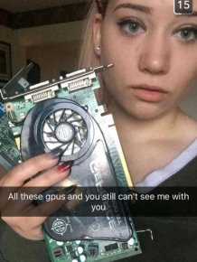 Girl Sends Boyfriend A Hilarious Snapchat Story Packed With Computer Puns