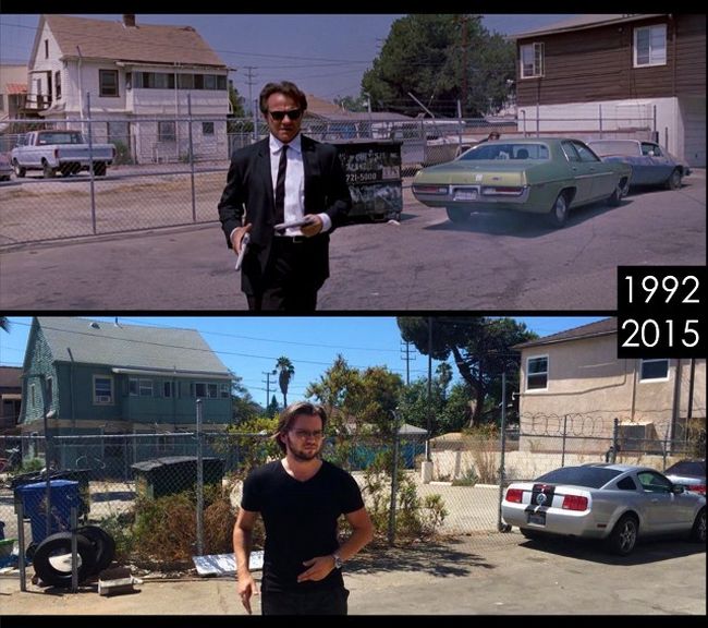 Man Visits Famous Movie Locations To Show What They Look Like Today