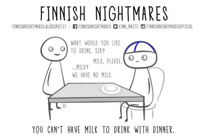 Funny Comics About Finnish Nightmares That Even Non-Finns Will Laugh At