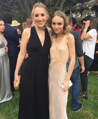 Johnny Depp's Daughter Lily-Rose Attends Prom With Kevin Smith's Daughter