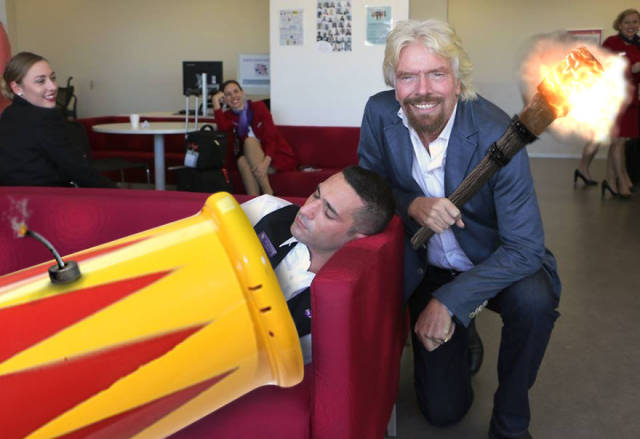 Richard Branson Asks For Photoshop Help After He Caught His Employee Sleeping