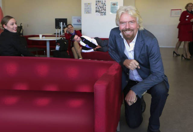 Richard Branson Asks For Photoshop Help After He Caught His Employee Sleeping