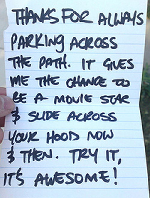 People Who Got Furious Over Bad Parking Jobs And Left Angry Notes