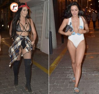 Chloe Ferry And Marnie Simpson Hit The Streets In Revealing Outfits