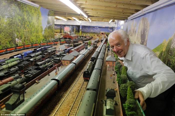 This British Pensioner's Model Railway Is Worth A Fortune