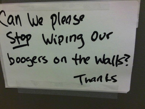 Passive Aggressive Notes Are The Weapon Of Choice When Co-Workers Go To War
