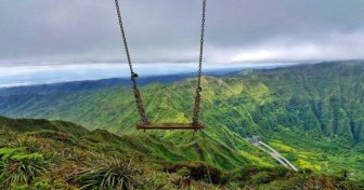 Only The Bravest Of The Brave Will Swing On This Swing