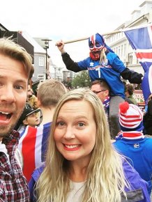 Iceland Goes Crazy After Their Team Defeats England At Euro 2016