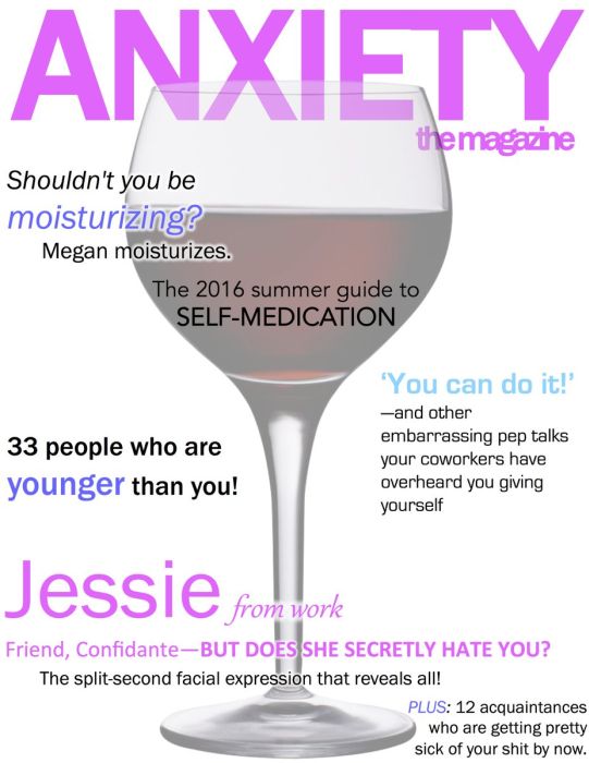 Fake Covers For Anxiety Magazine That Are So Real It Hurts