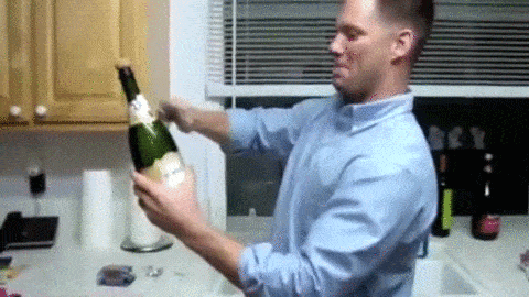 When Opening A Bottle Of Champage Turns Into A Complete Disaster