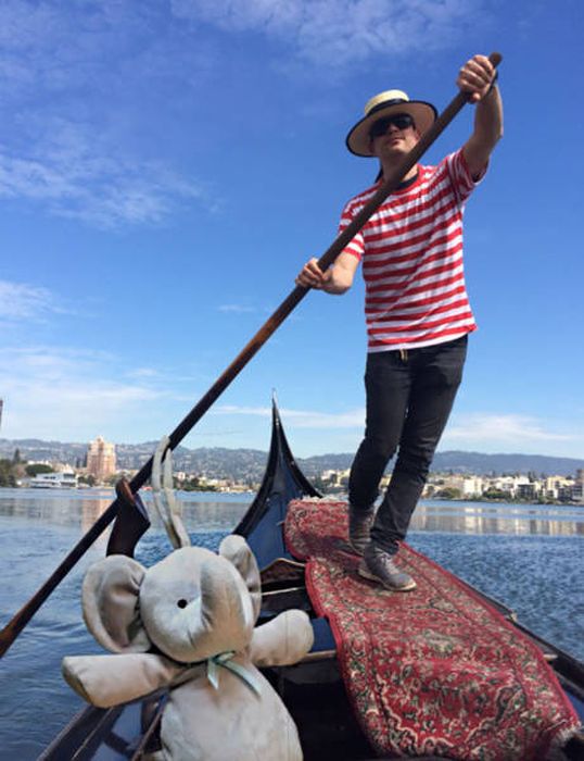 Parents Convince Their Kid That His Favorite Toy Is Traveling Around The World