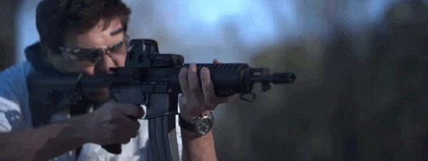 Awesome GIFs Of Deadly Weapons Firing In Slow Motion