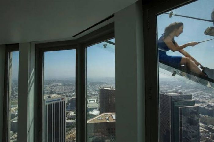 Are You Brave Enough To Ride This Terrifying Glass Slide?