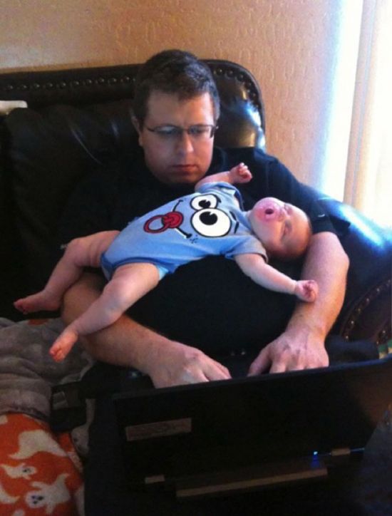 Photos That Prove Kids Shouldn't Be Left Alone With Their Dads