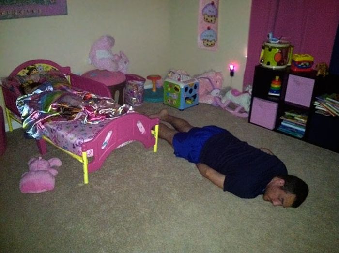 Photos That Prove Kids Shouldn't Be Left Alone With Their Dads