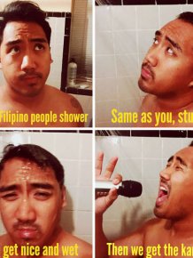 Amusing Memes Show How Different People Take Showers Around The World
