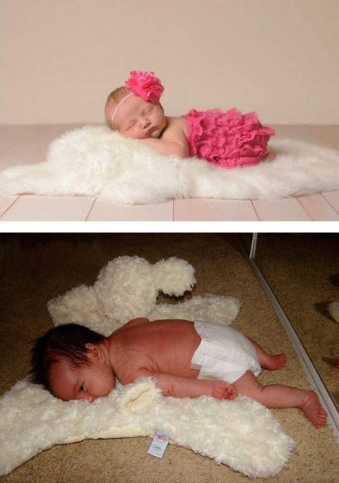 Why You Should Never Attempt To Recreate Pinterest Baby Photoshoots