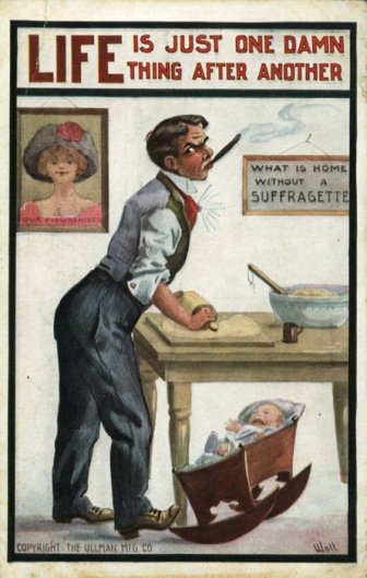 Vintage Postcards That Were Made To Discourage Women