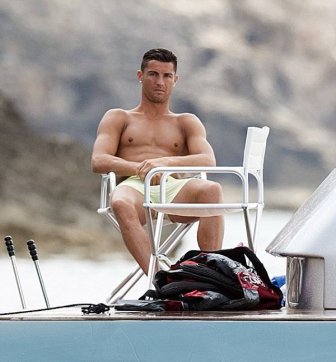 Cristiano Ronaldo Spotted Taking A Holiday In Ibiza