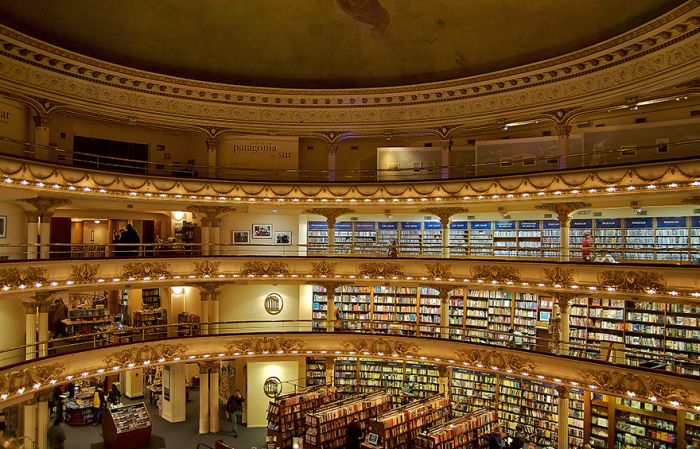 Old Theater Converted Into A Breathtaking Bookstore
