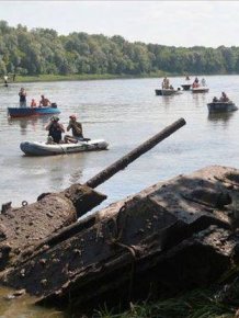 Long Lost Tank Discovered At The Bottom Of A River