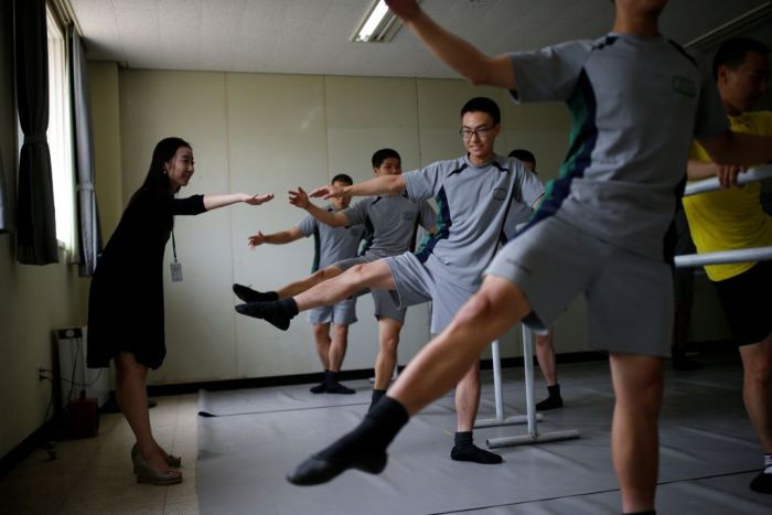 South Korean Soldiers Use Ballet To Battle Stress
